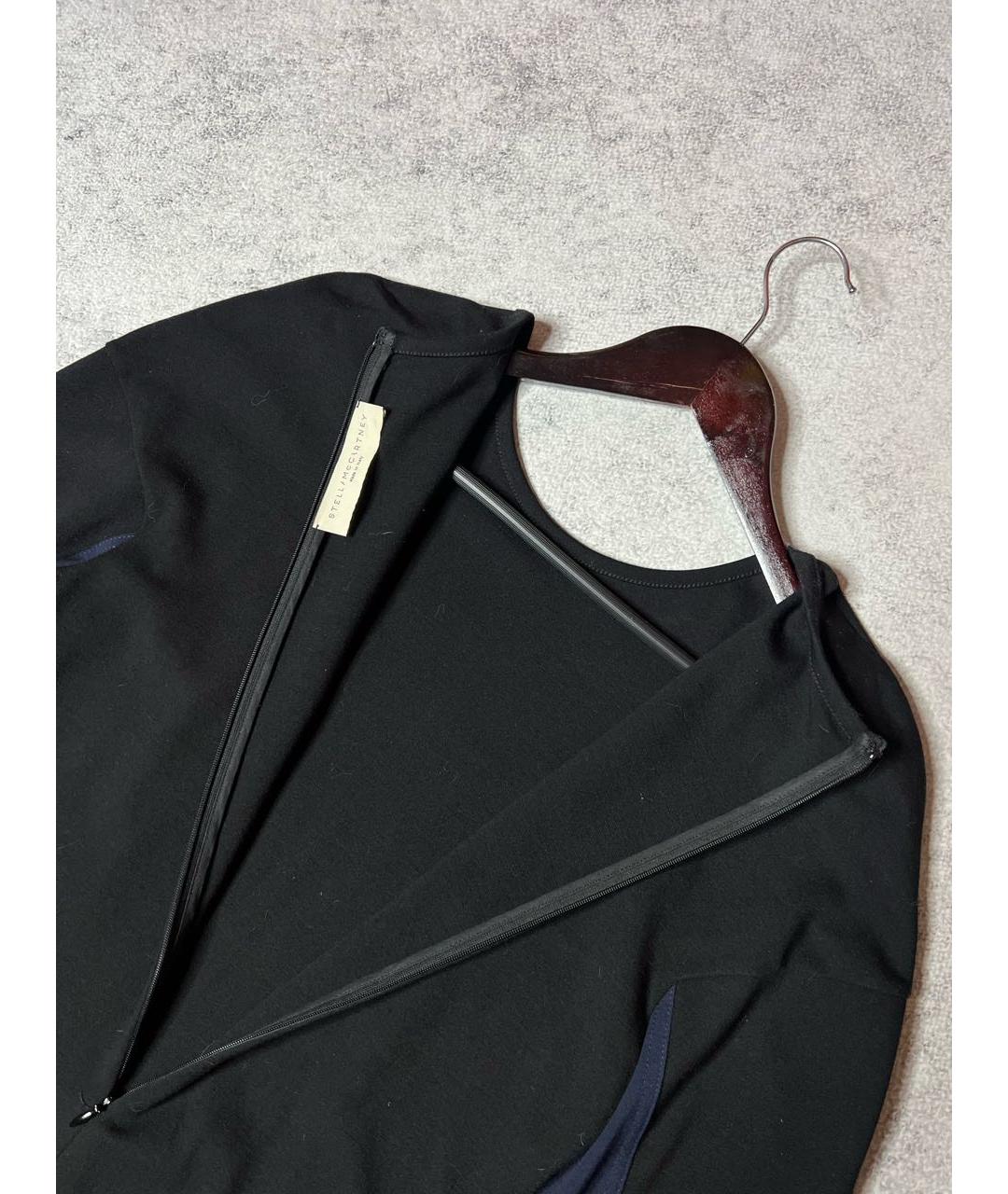 STELLA MCCARTNEY Черное вискозное платье, фото 4