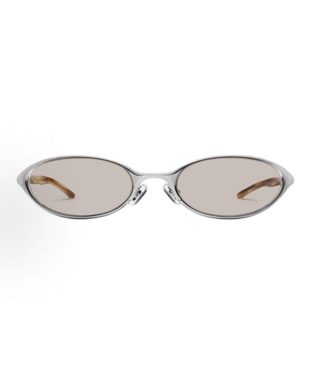 GENTLE MONSTER Коричневые пластиковые солнцезащитные очки, фото 3