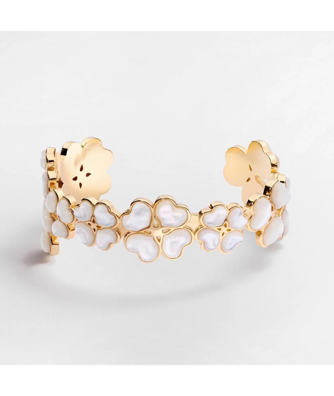 CHRISTIAN DIOR Золотой металлический браслет, фото 5