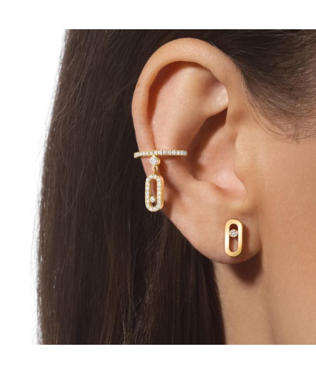 MESSIKA Золотые серьги из желтого золота, фото 3