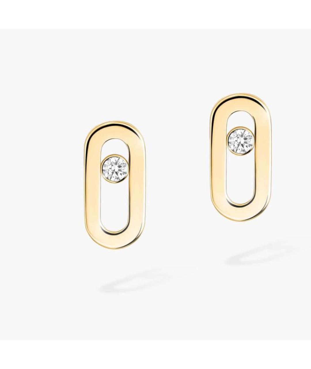 MESSIKA Золотые серьги из желтого золота, фото 2