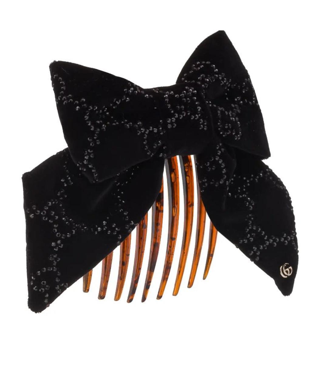 GUCCI Черная заколка, фото 3
