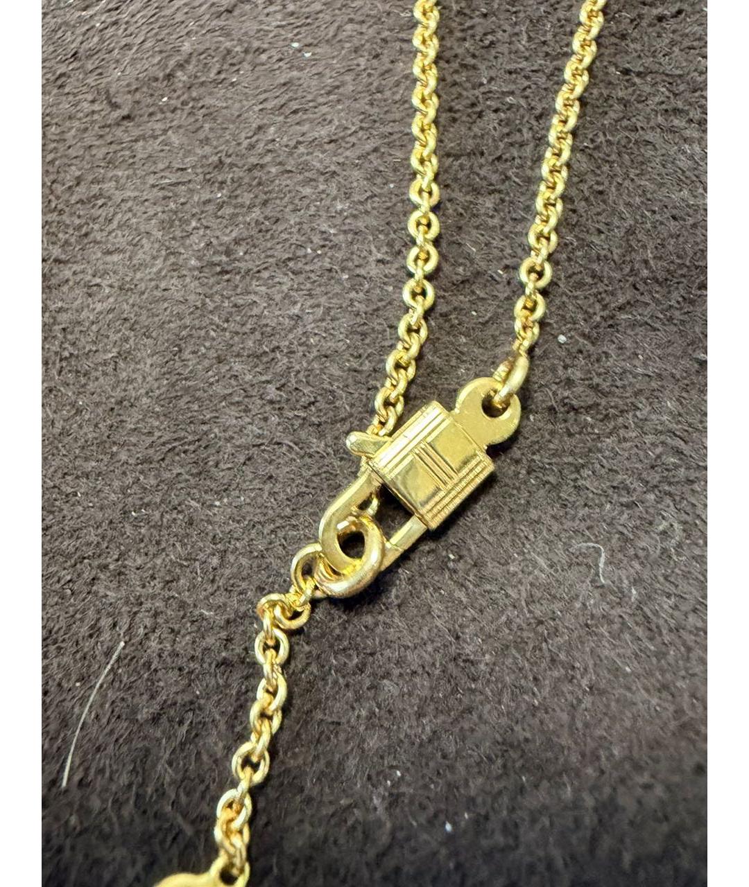 HERMES Коричневая подвеска из розового золота, фото 4