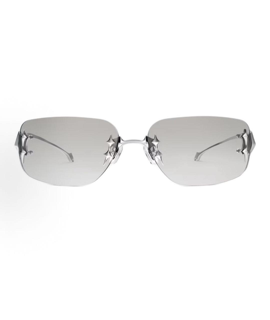 GENTLE MONSTER Серые металлические солнцезащитные очки, фото 2