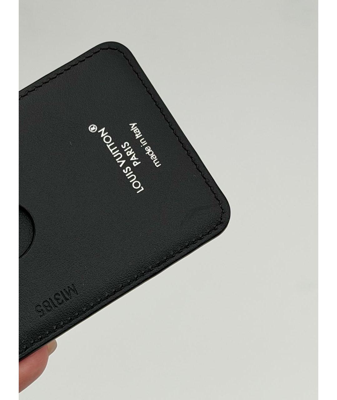 LOUIS VUITTON Коричневый кожаный кардхолдер, фото 5