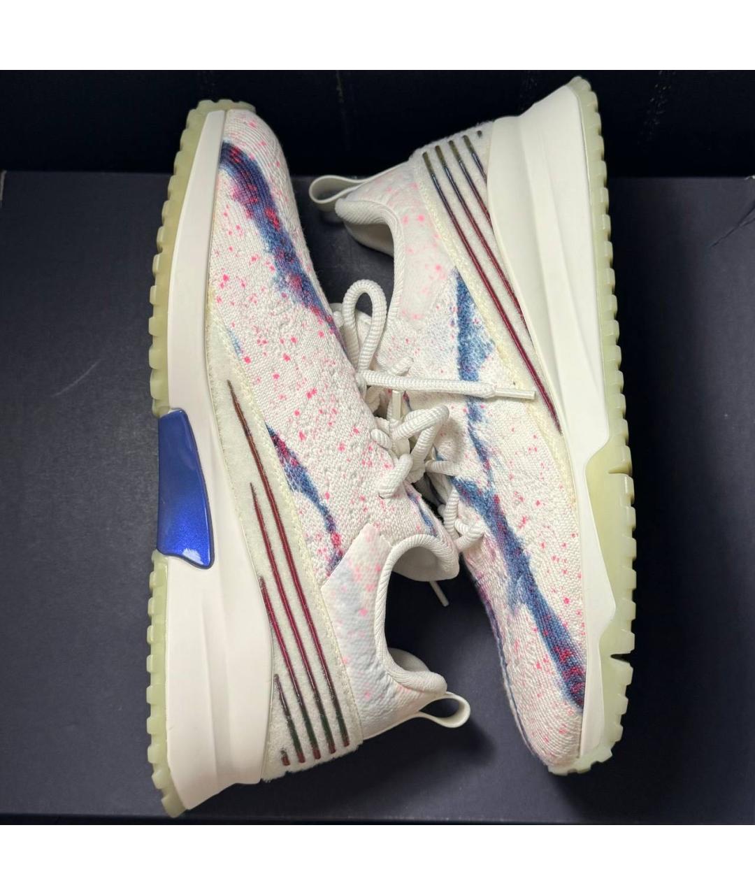 LOUIS VUITTON Белые текстильные кроссовки, фото 4