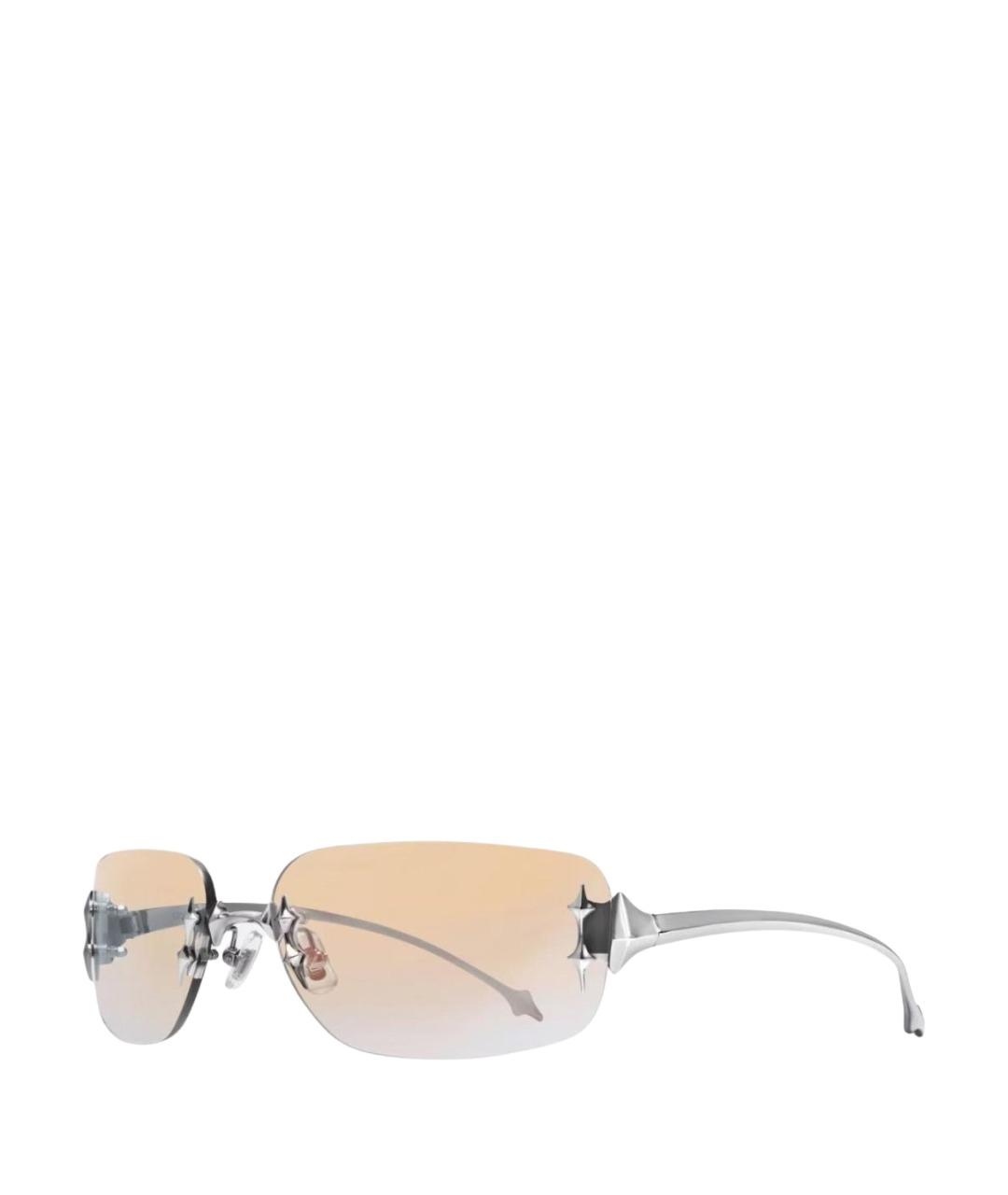 GENTLE MONSTER Бежевые металлические солнцезащитные очки, фото 1