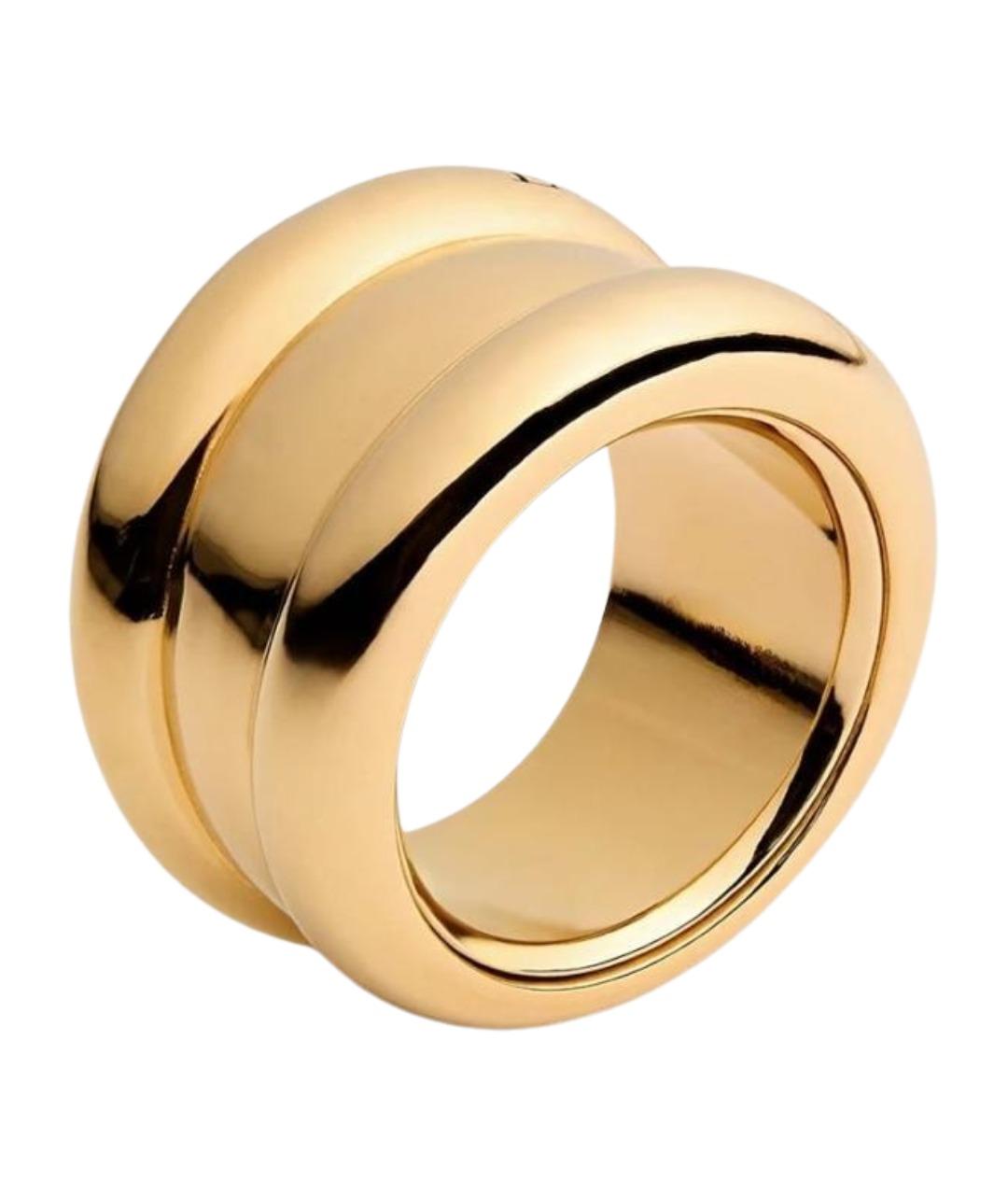 CHRISTIAN DIOR Золотое металлическое кольцо, фото 2