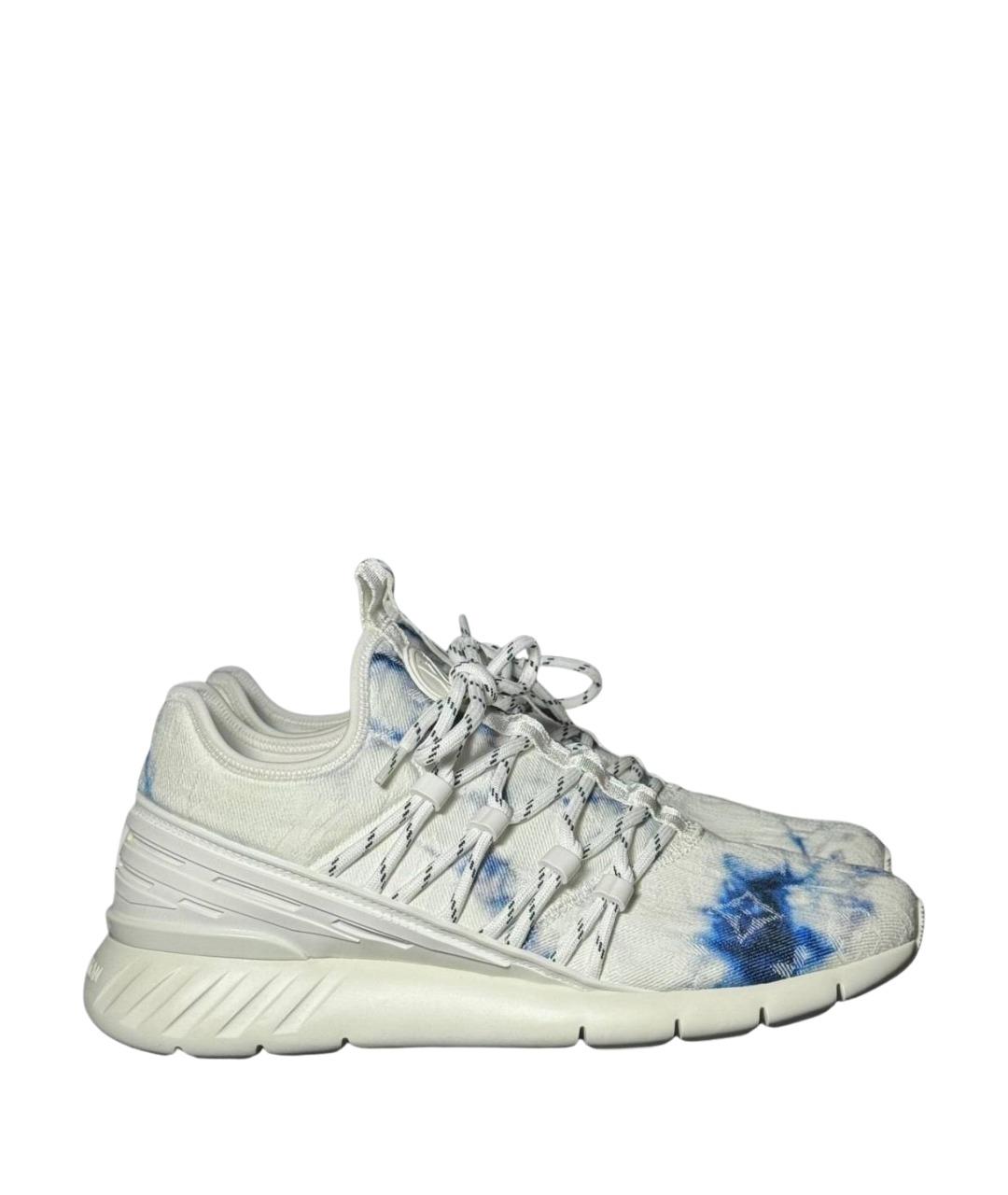 LOUIS VUITTON Белые текстильные кроссовки, фото 1