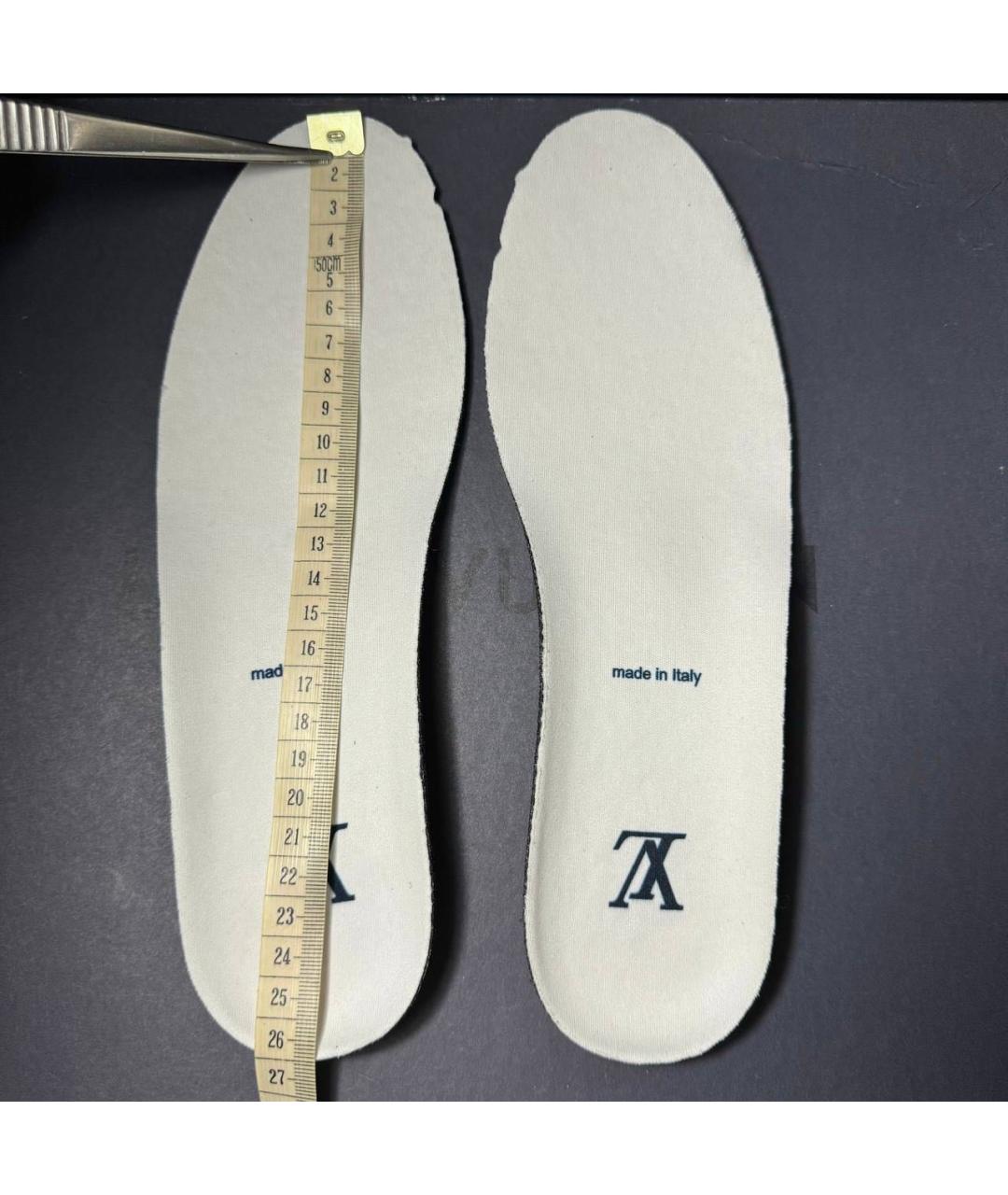 LOUIS VUITTON Белые текстильные кроссовки, фото 7