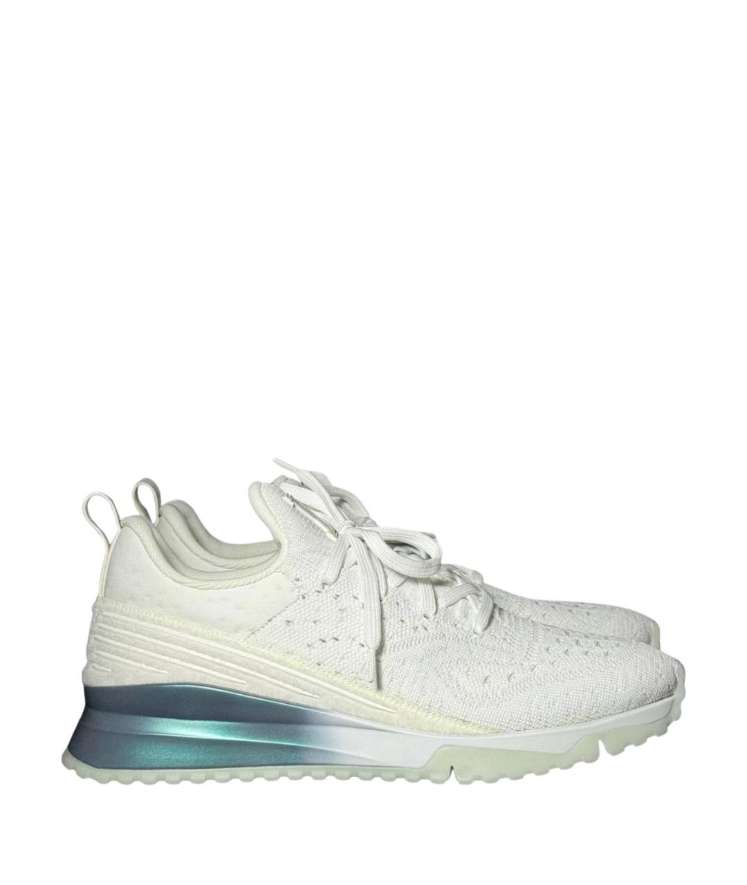 LOUIS VUITTON Белые текстильные кроссовки, фото 1