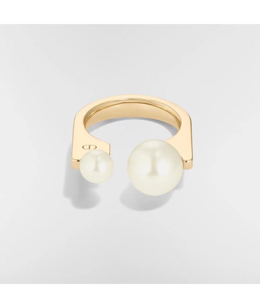 CHRISTIAN DIOR Золотое металлическое кольцо, фото 4