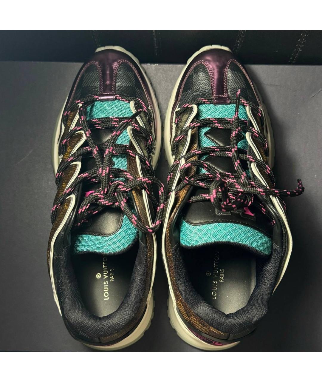 LOUIS VUITTON Мульти кожаные кроссовки, фото 7