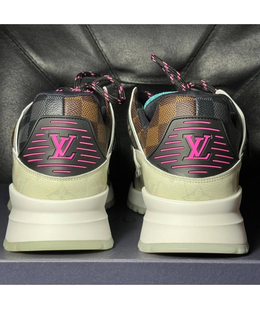 LOUIS VUITTON Мульти кожаные кроссовки, фото 2