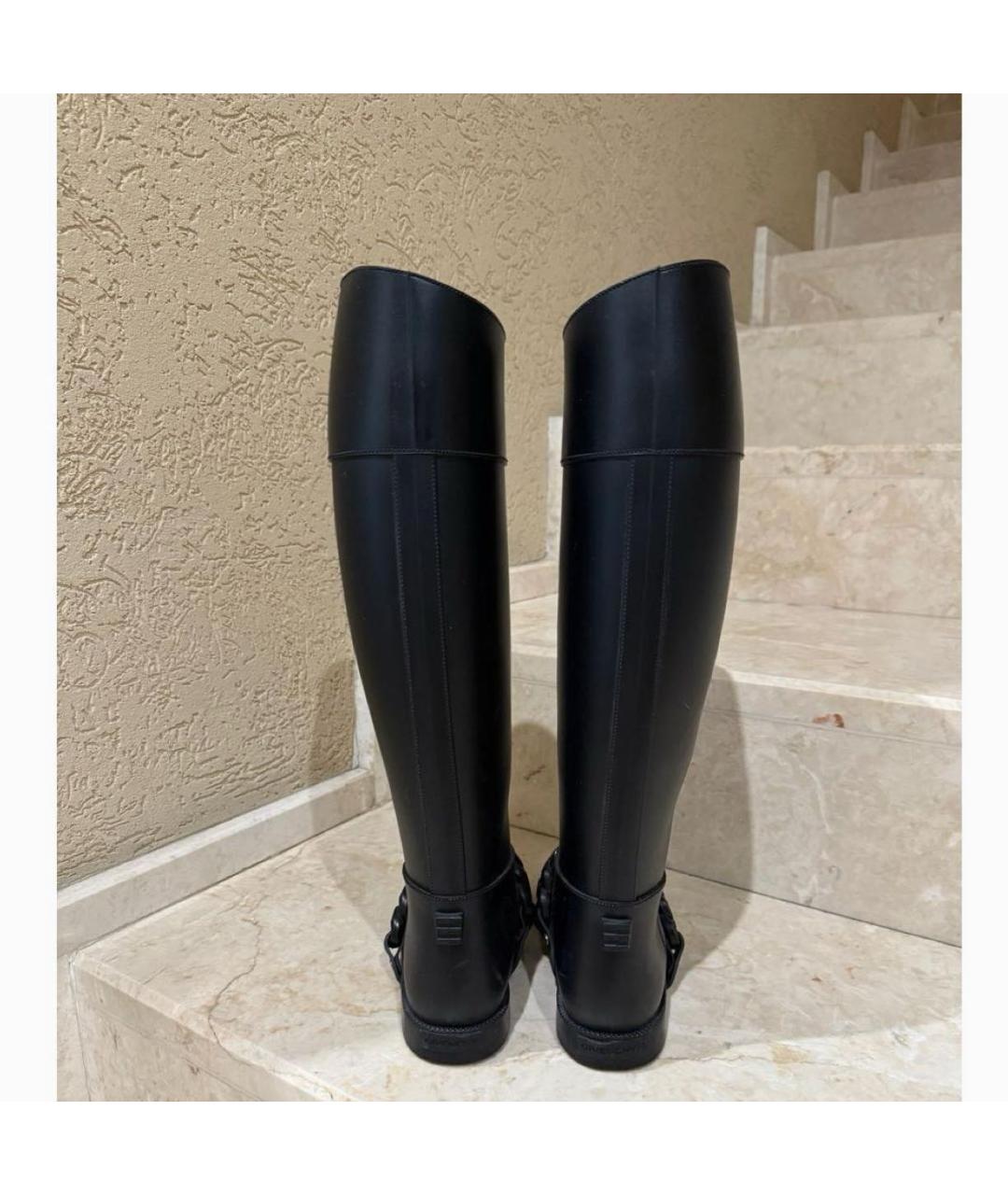 GIVENCHY Черные резиновые сапоги, фото 5