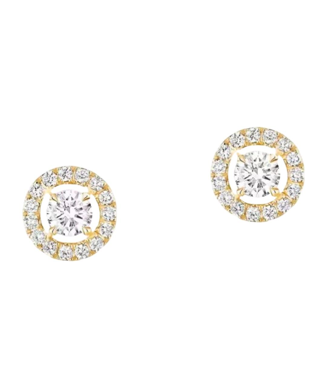 MESSIKA Золотые серьги из желтого золота, фото 1