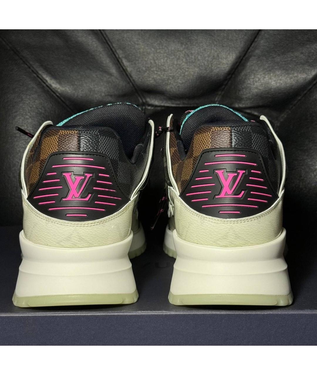LOUIS VUITTON Мульти кожаные кроссовки, фото 2