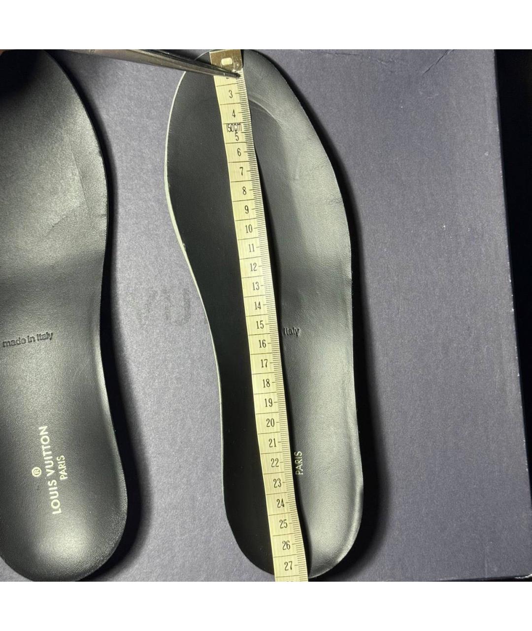 LOUIS VUITTON Мульти кожаные кроссовки, фото 8