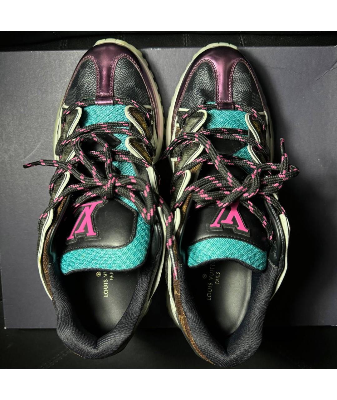 LOUIS VUITTON Мульти кожаные кроссовки, фото 5