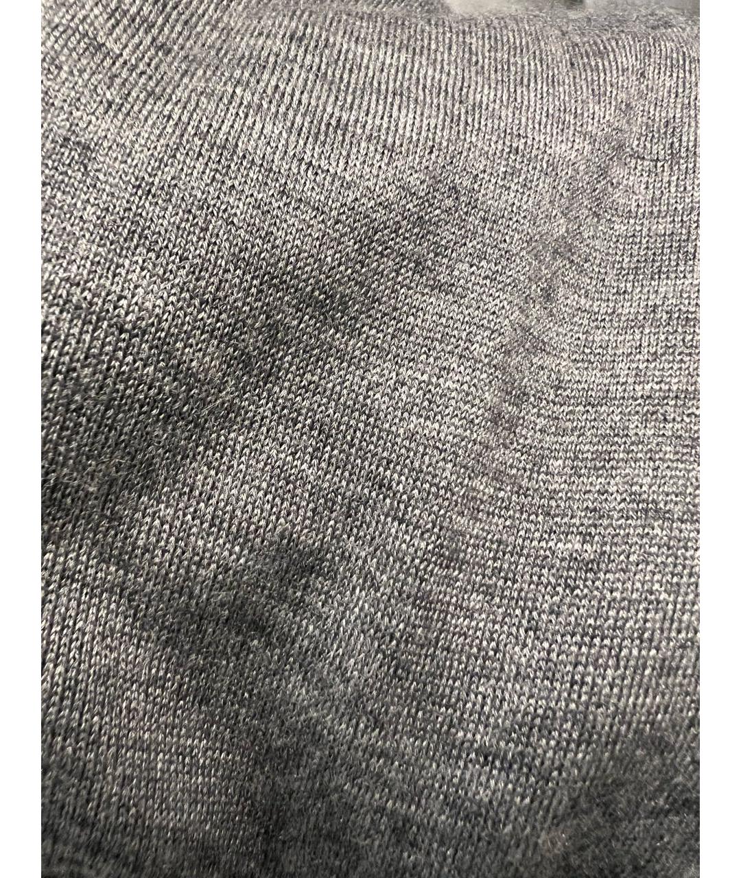 BRUNELLO CUCINELLI Серый кашемировый кардиган, фото 4