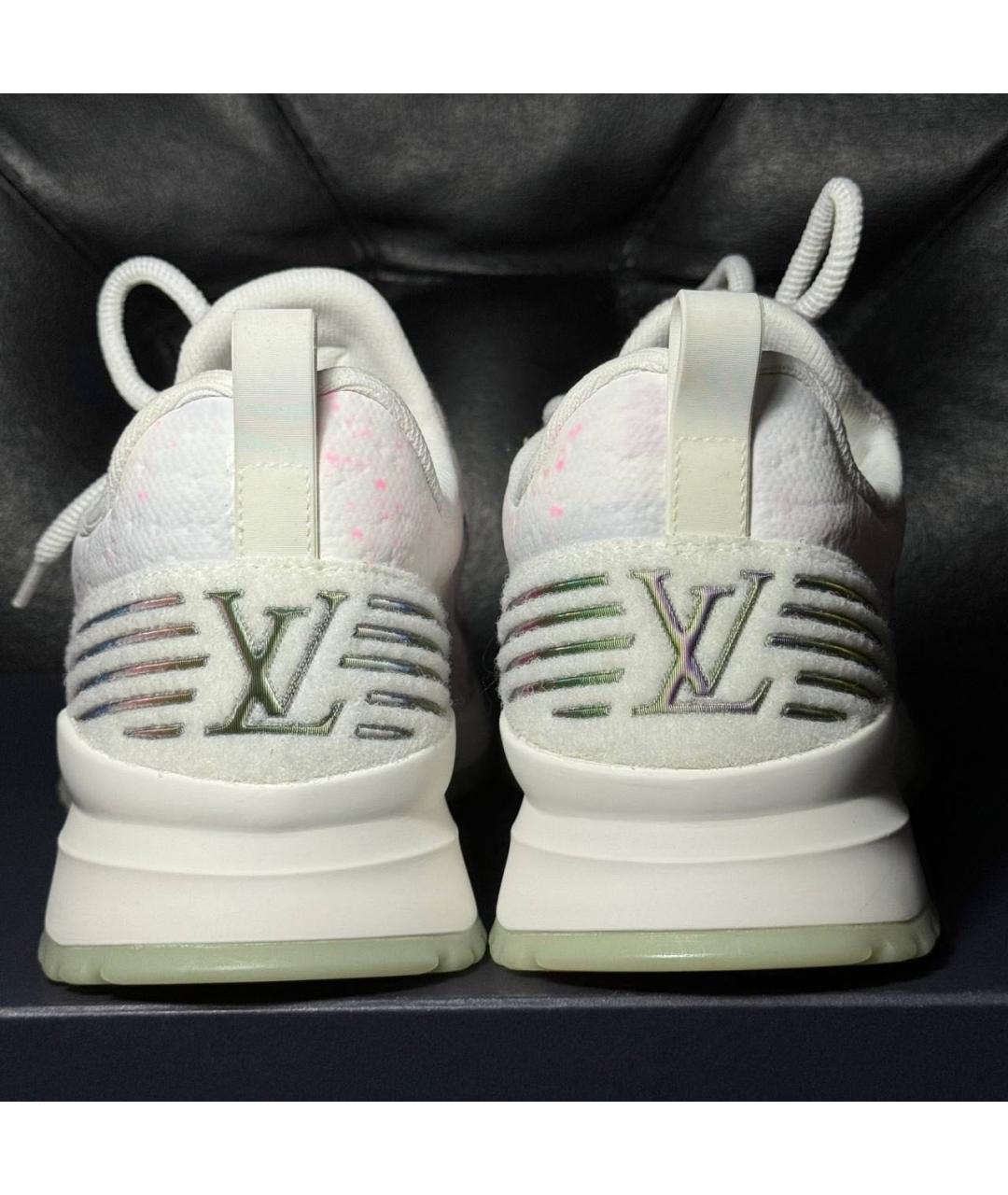 LOUIS VUITTON Белые текстильные кроссовки, фото 2