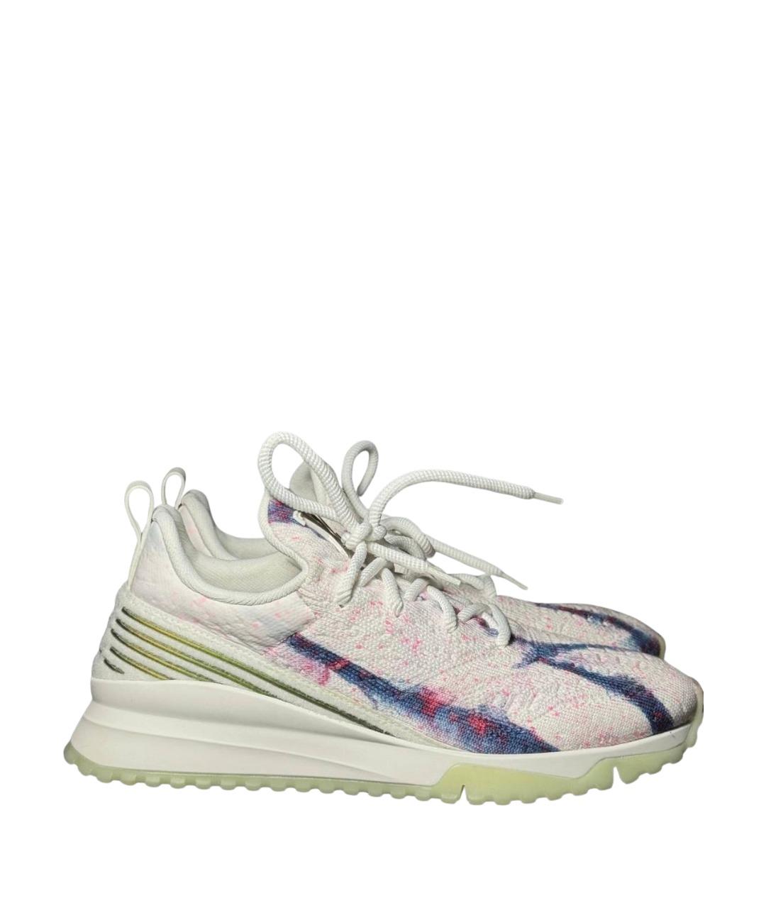 LOUIS VUITTON Белые текстильные кроссовки, фото 1