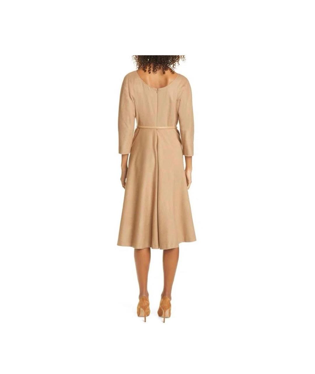 MAX MARA Бордовое шерстяное платье, фото 7