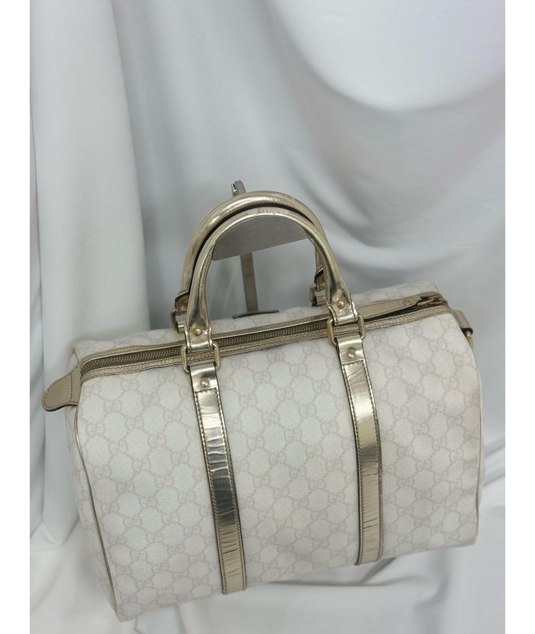 GUCCI Белая сумка с короткими ручками, фото 4