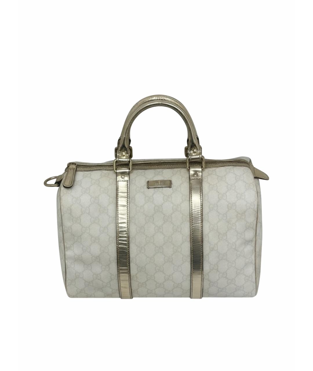 GUCCI Белая сумка с короткими ручками, фото 1