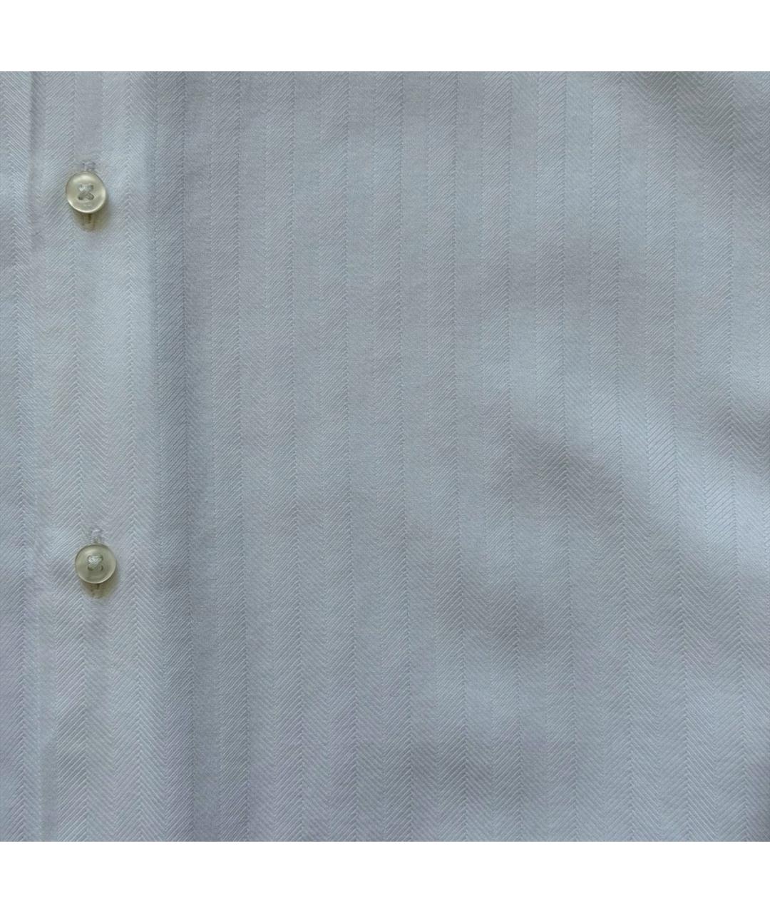 HUGO BOSS Белая хлопковая классическая рубашка, фото 6