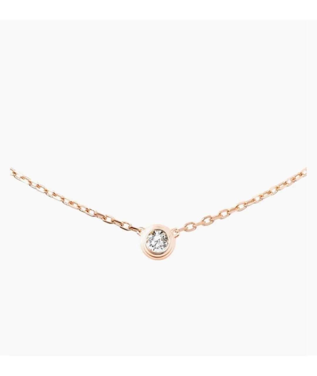 CARTIER Белое колье из желтого золота, фото 3