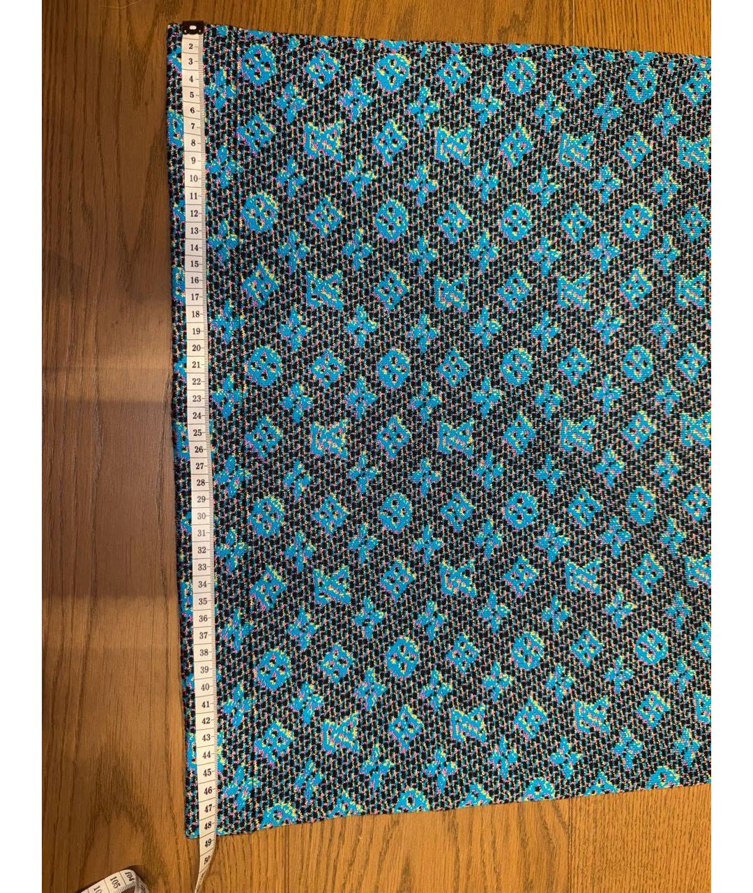 LOUIS VUITTON Бирюзовый костюм с юбками, фото 5