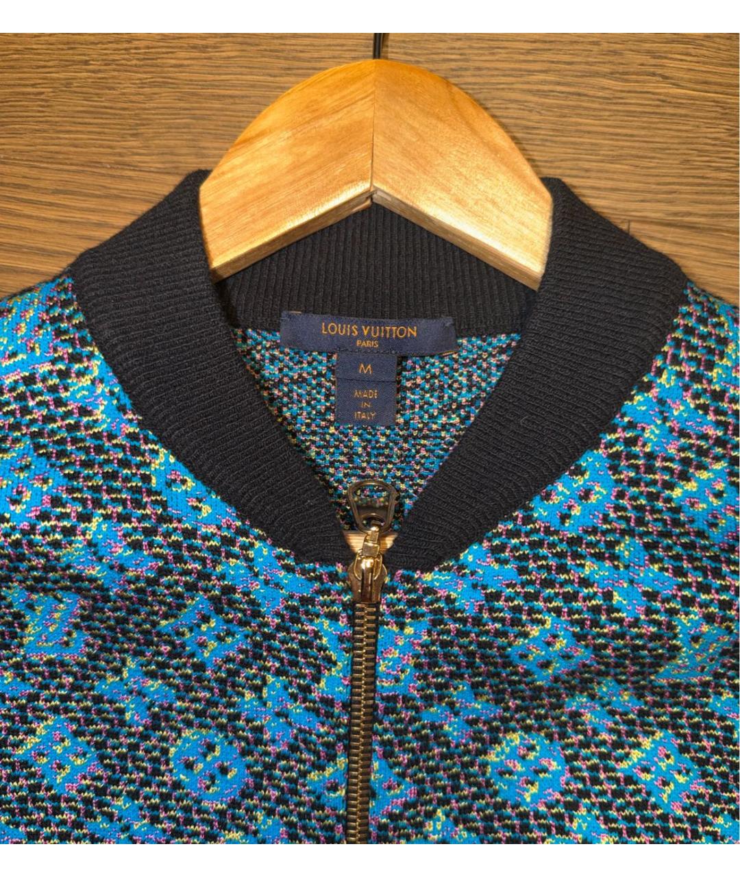 LOUIS VUITTON Бирюзовый костюм с юбками, фото 7