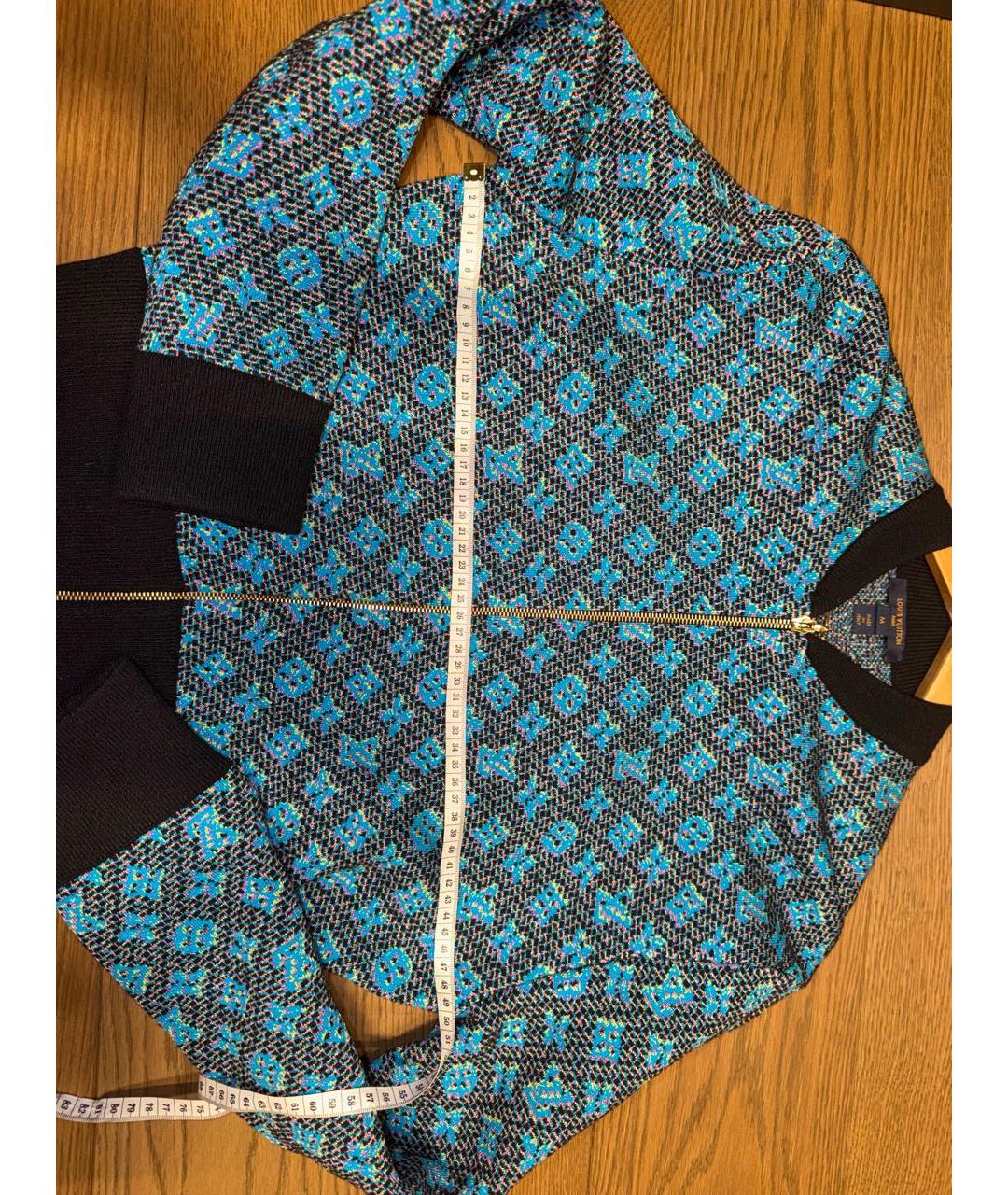 LOUIS VUITTON Бирюзовый костюм с юбками, фото 8