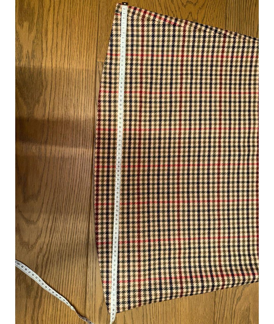 PRADA Коричневое шерстяное повседневное платье, фото 4