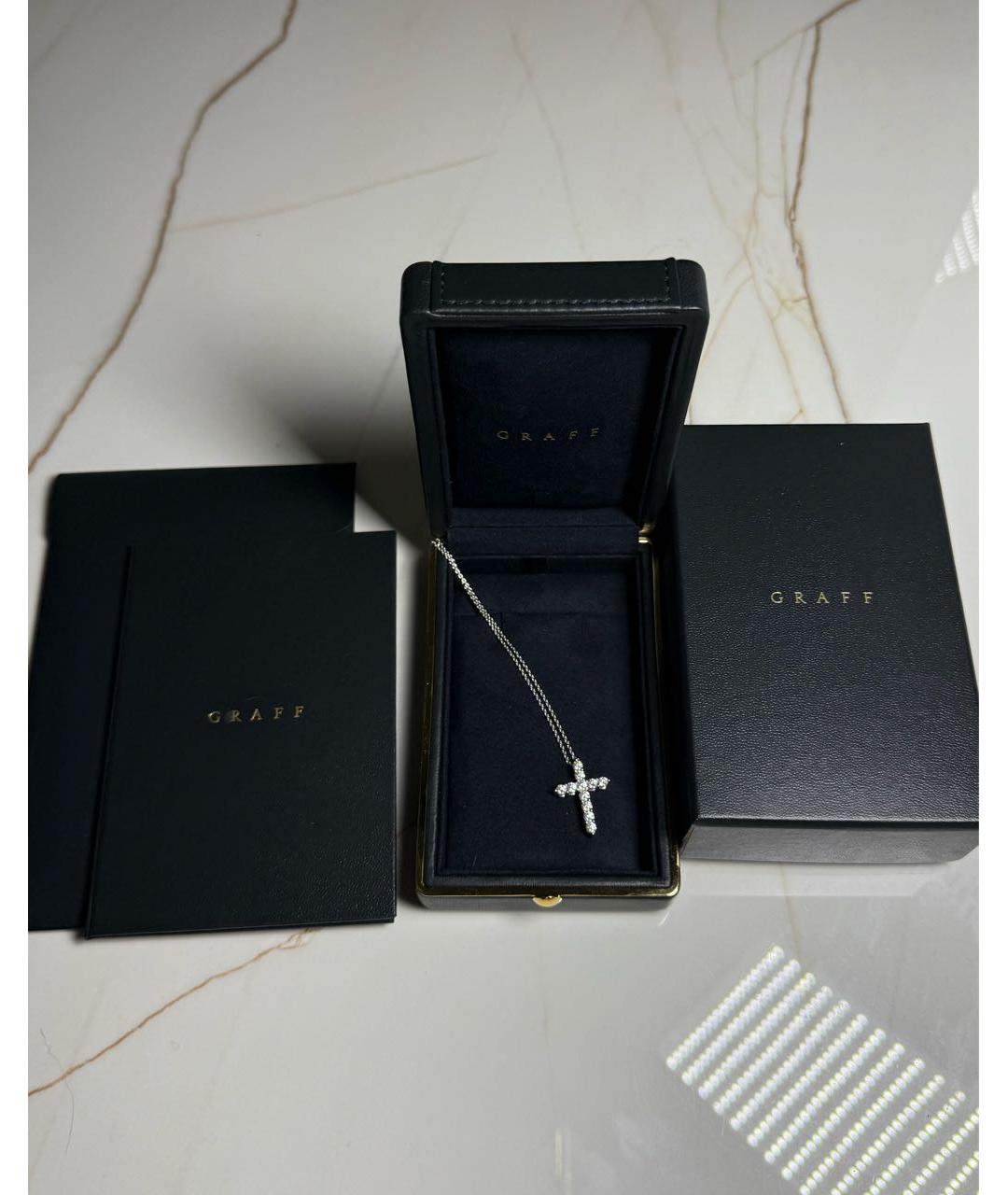 GRAFF Серебряное колье из белого золота, фото 2