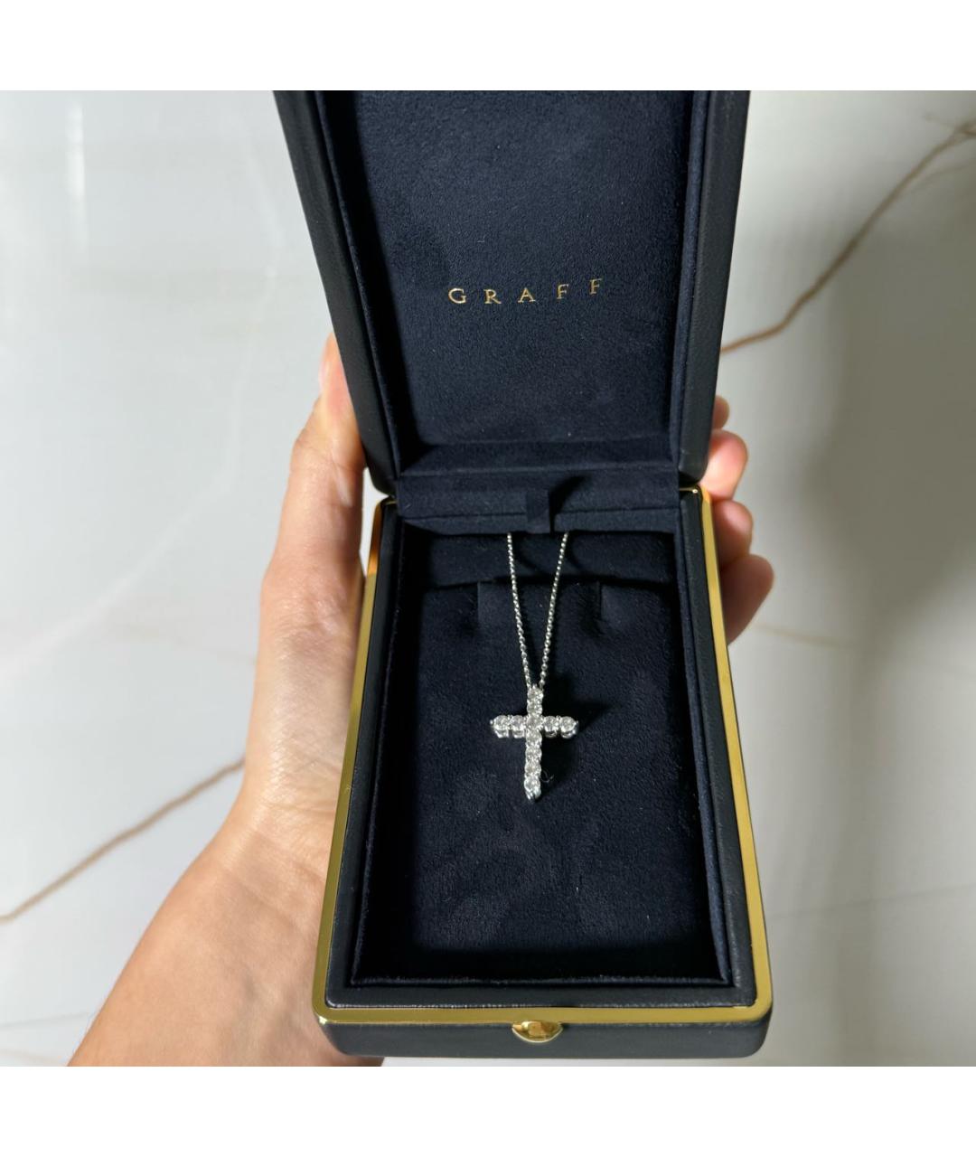 GRAFF Серебряное колье из белого золота, фото 4