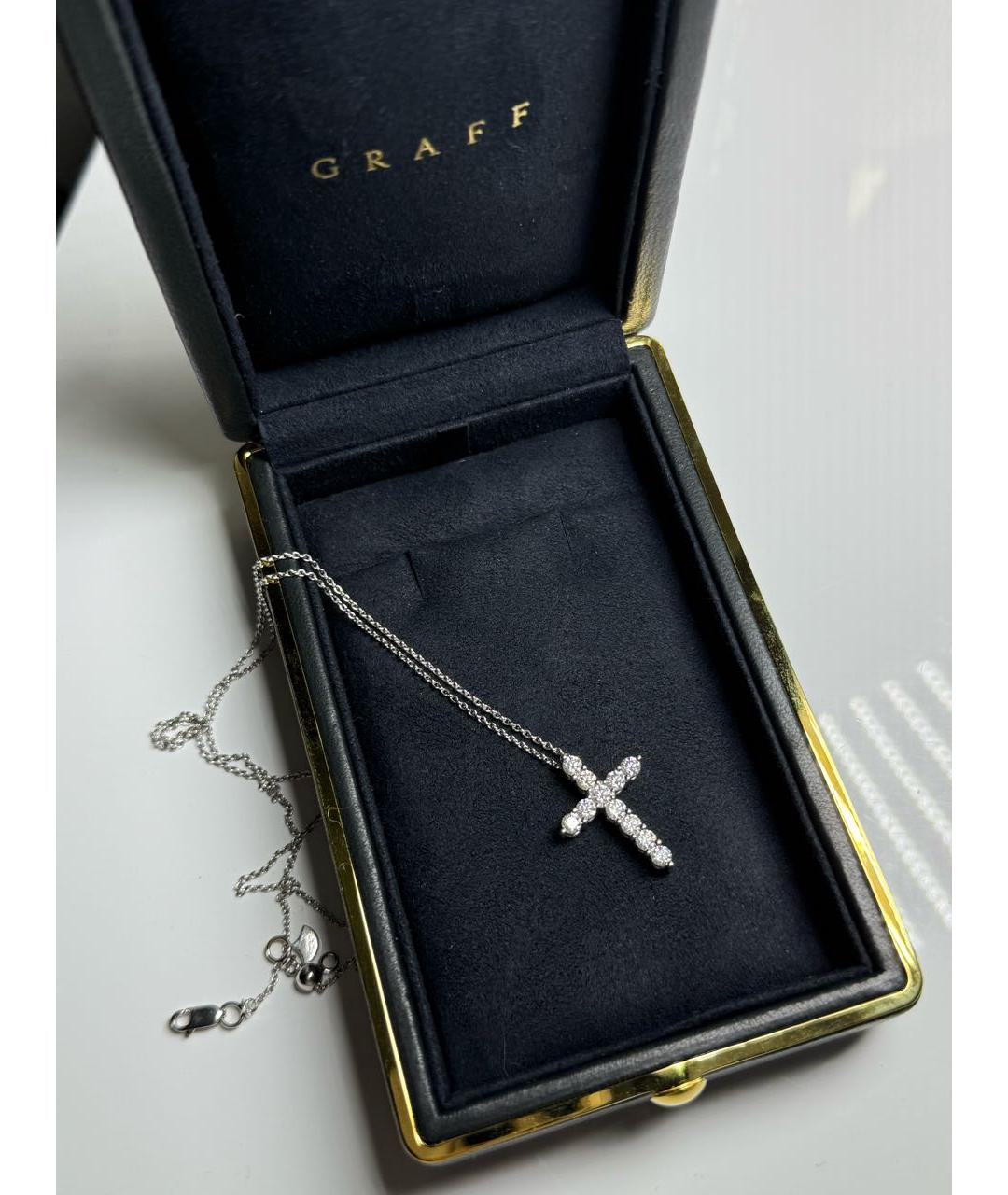 GRAFF Серебряное колье из белого золота, фото 9