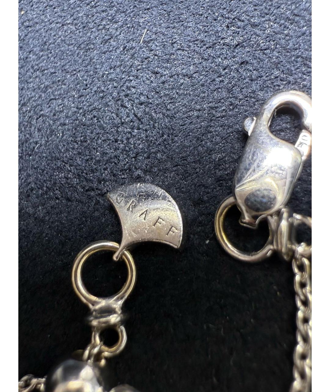 GRAFF Серебряное колье из белого золота, фото 5