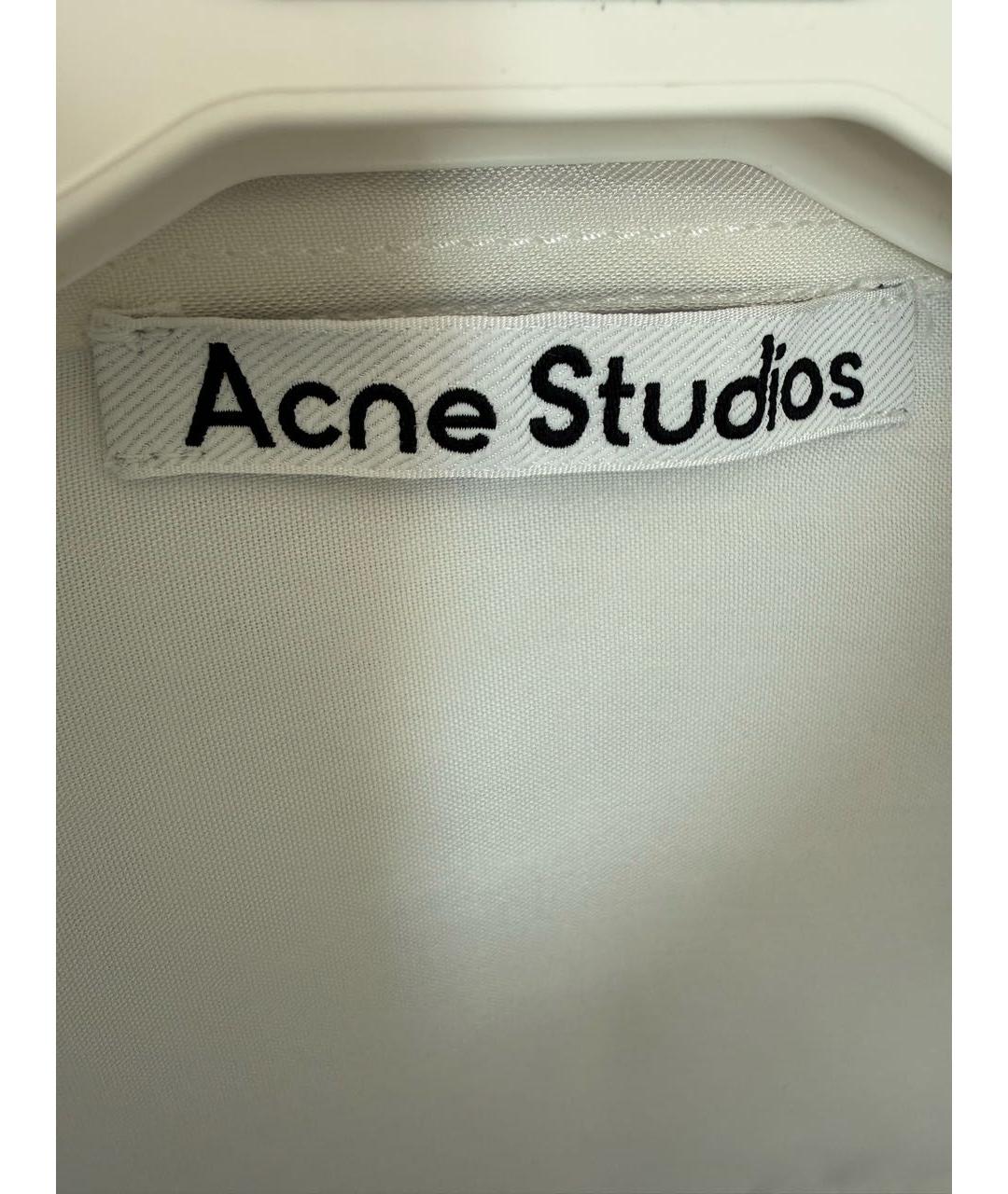 ACNE STUDIOS Белая вискозная рубашка, фото 6