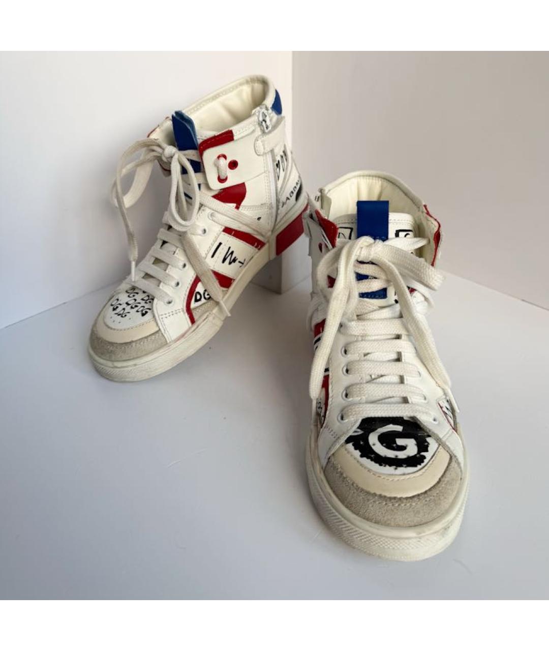 DOLCE&GABBANA Мульти кеды, фото 3