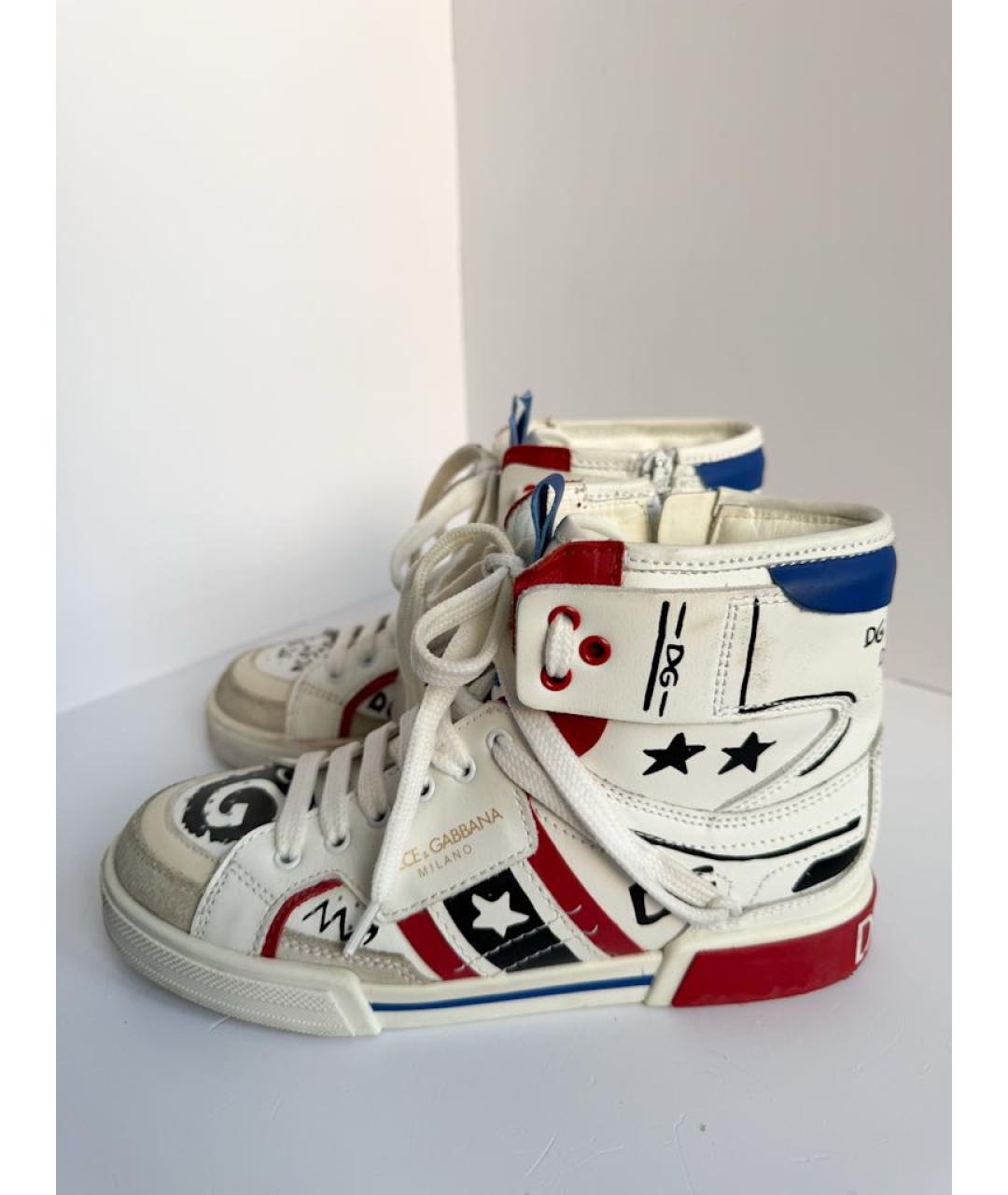 DOLCE&GABBANA Мульти кеды, фото 5