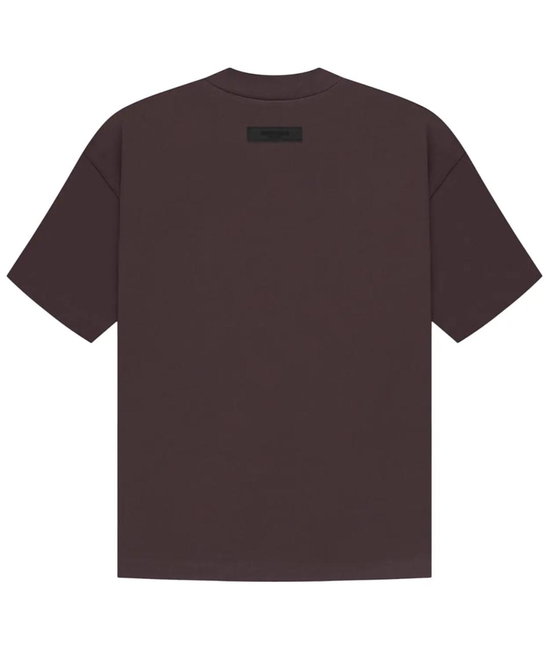 FEAR OF GOD ESSENTIALS Фиолетовая хлопковая футболка, фото 2