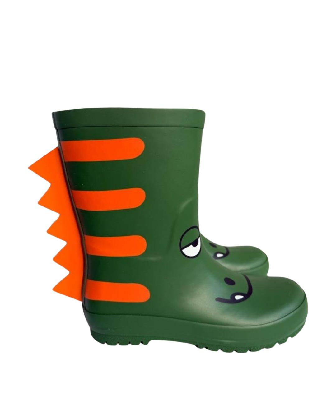 STELLA MCCARTNEY Зеленые резиновые сапоги, фото 1