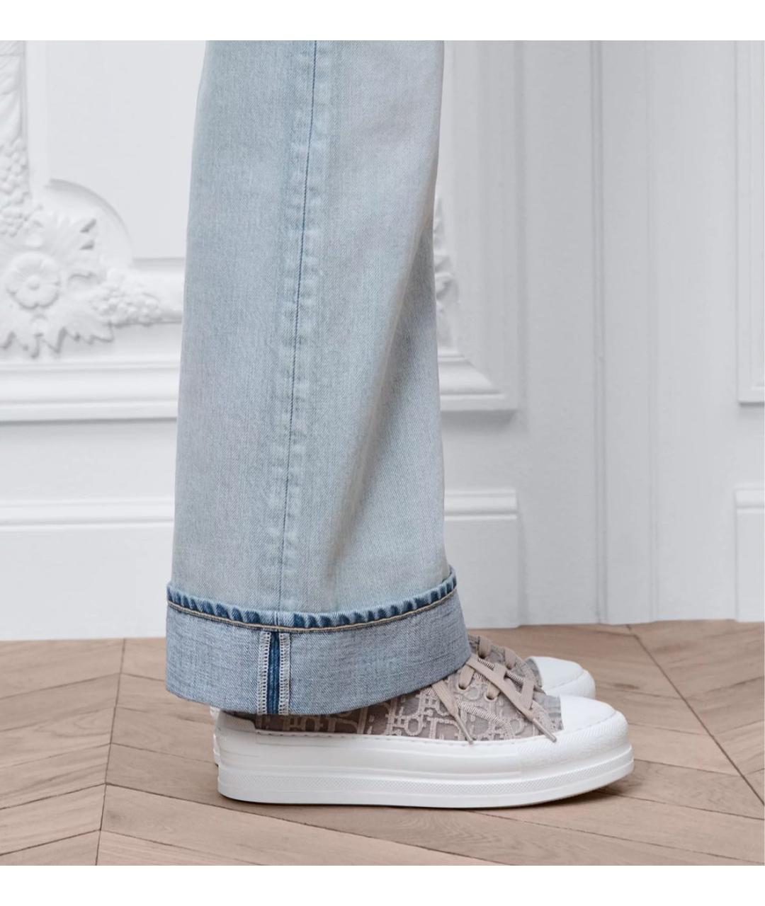 CHRISTIAN DIOR Бежевые кеды, фото 2