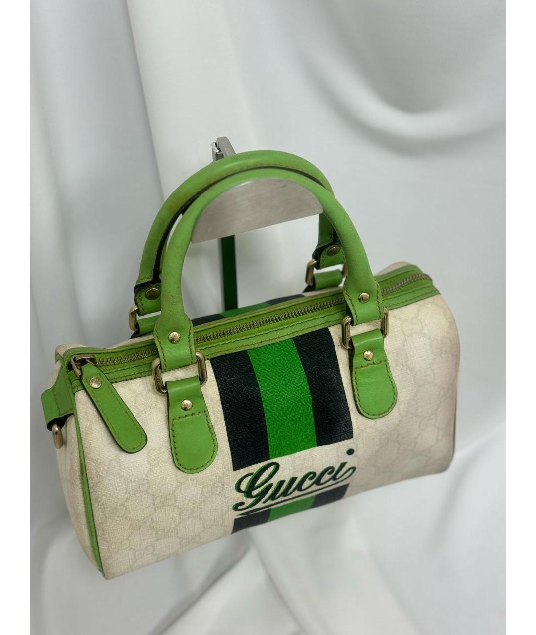 GUCCI Белая сумка с короткими ручками, фото 2