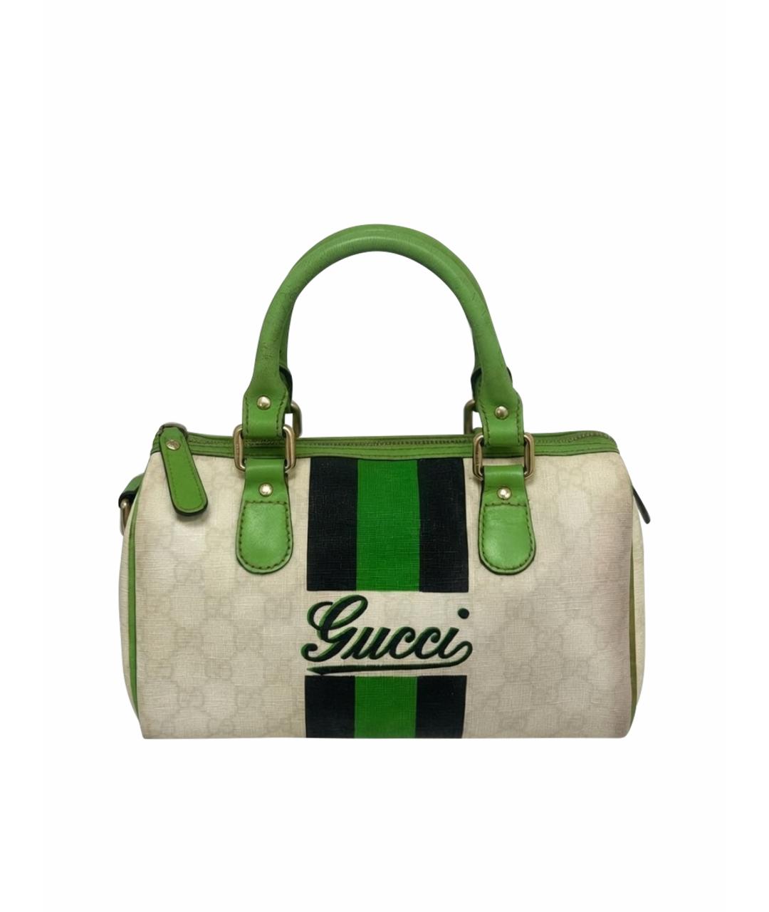 GUCCI Белая сумка с короткими ручками, фото 1