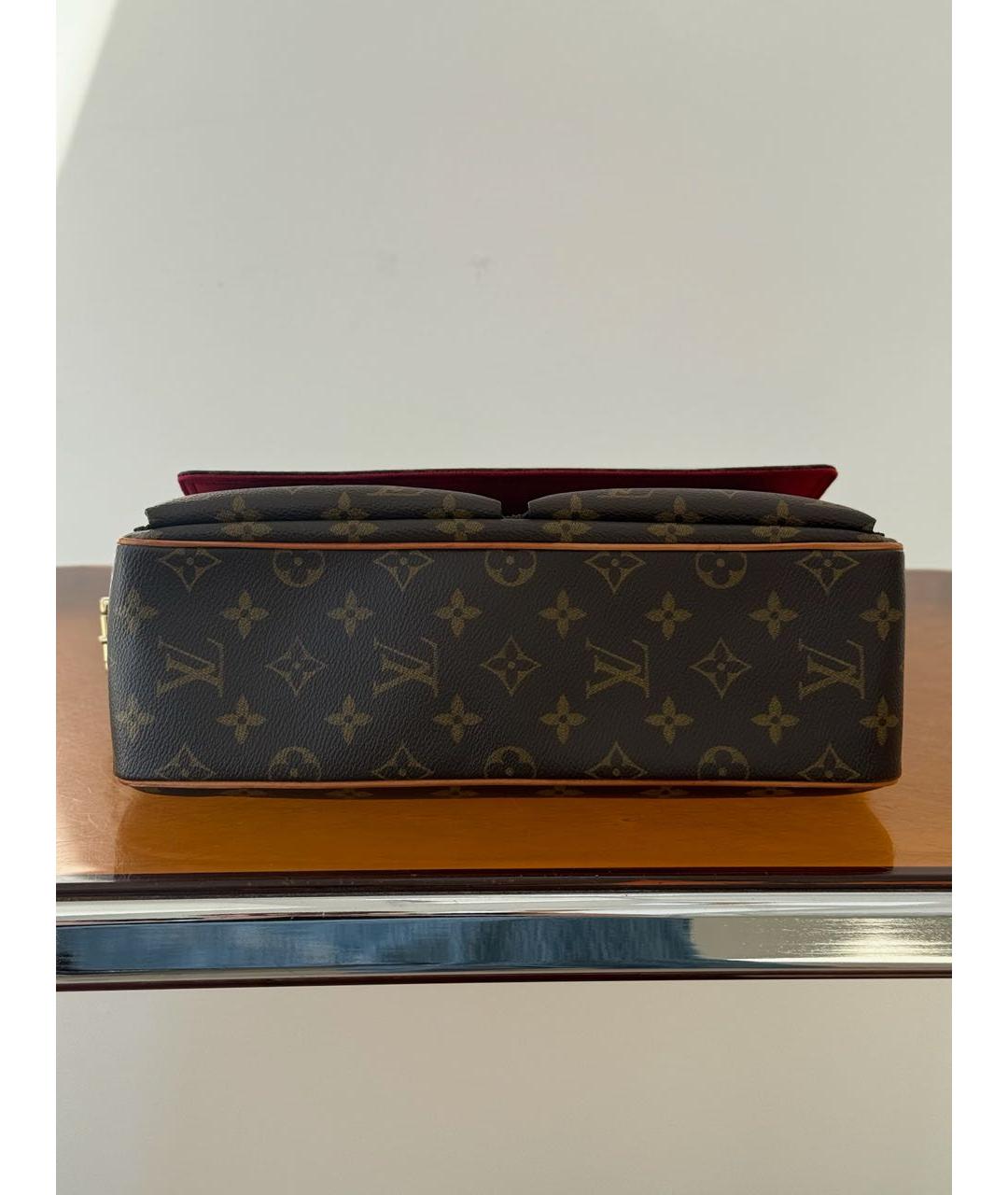 LOUIS VUITTON Коричневая сумка через плечо, фото 6