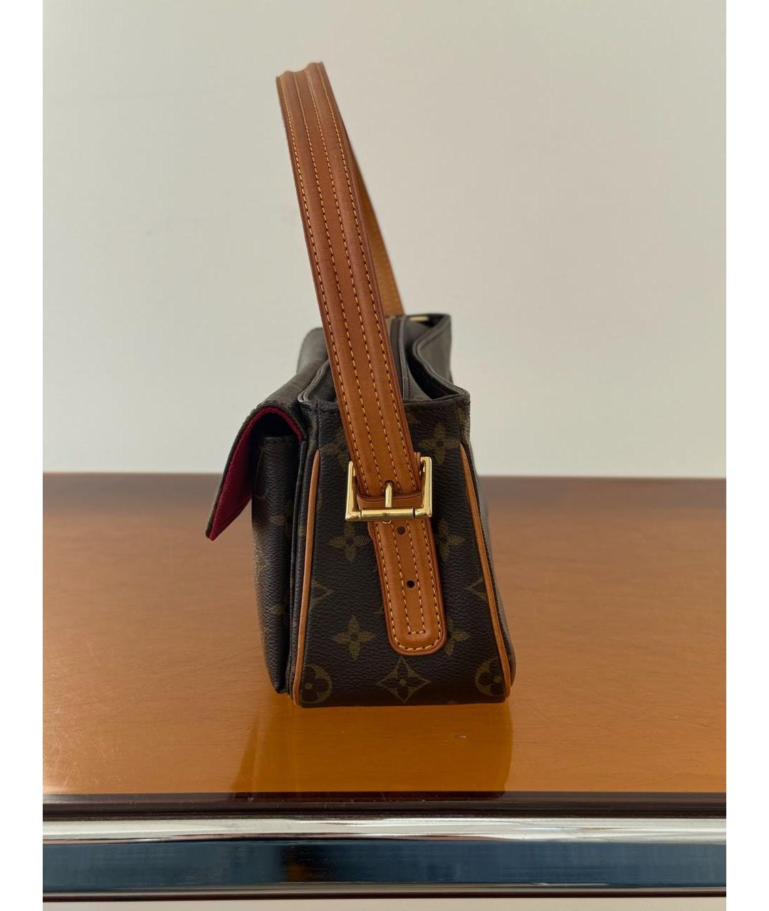 LOUIS VUITTON Коричневая сумка через плечо, фото 2