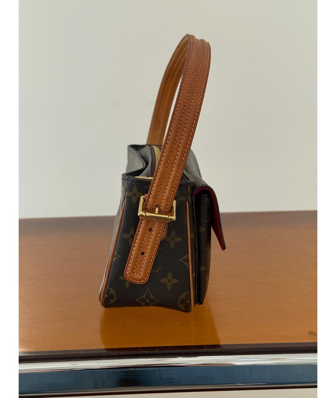 LOUIS VUITTON Коричневая сумка через плечо, фото 4